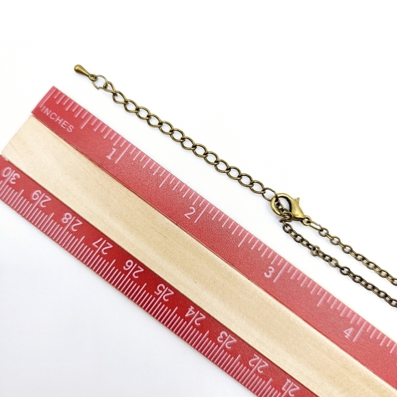 Black Cat Kitty Cabochon Necklace Halloween Witch Familiar New - Picture 5 of 5